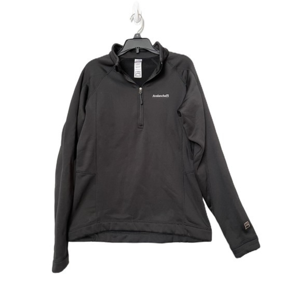 Avalanche Base Layer Quarter zip black womens‎ L